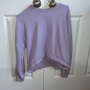 Cotton On Purple Crewneck with suns on the arm